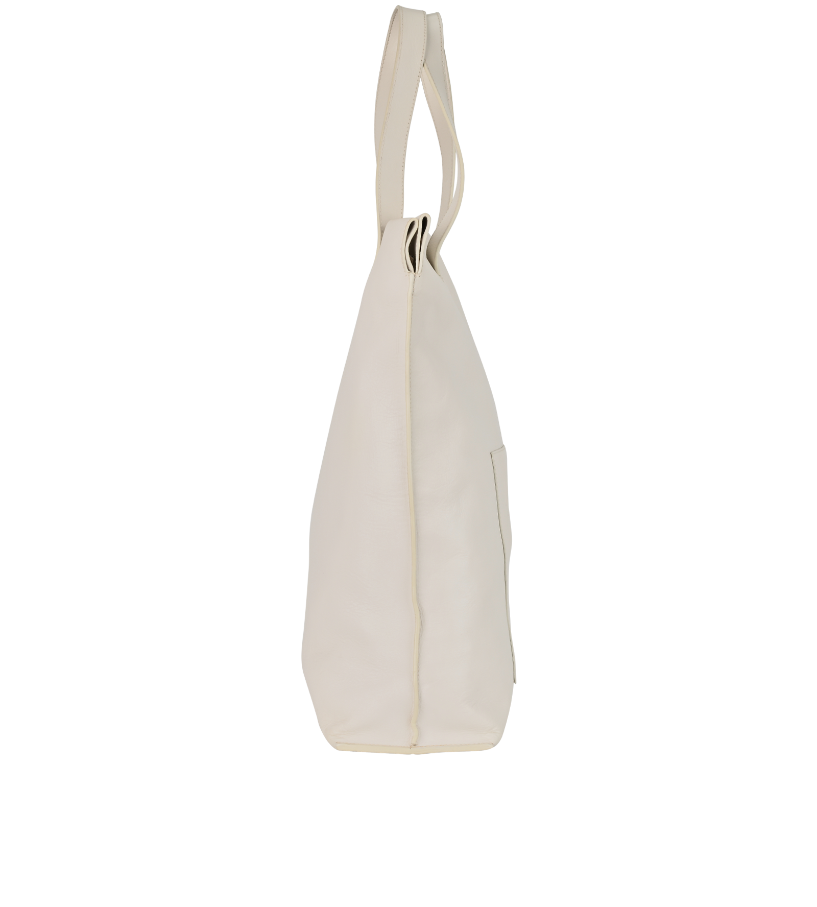 Anagram Shopper Tote, &pound;520, Handbags, White, Leather, Side view